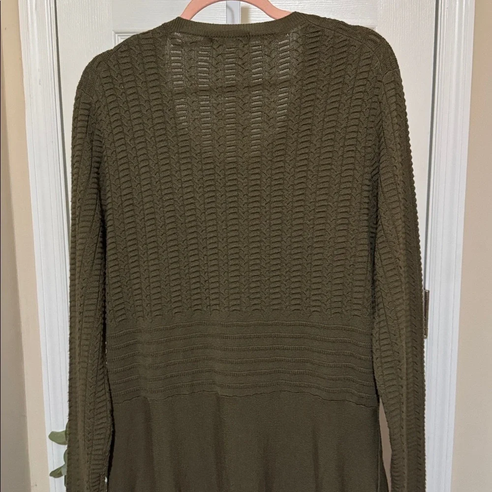 Boden Olive Long Sleeve Dress